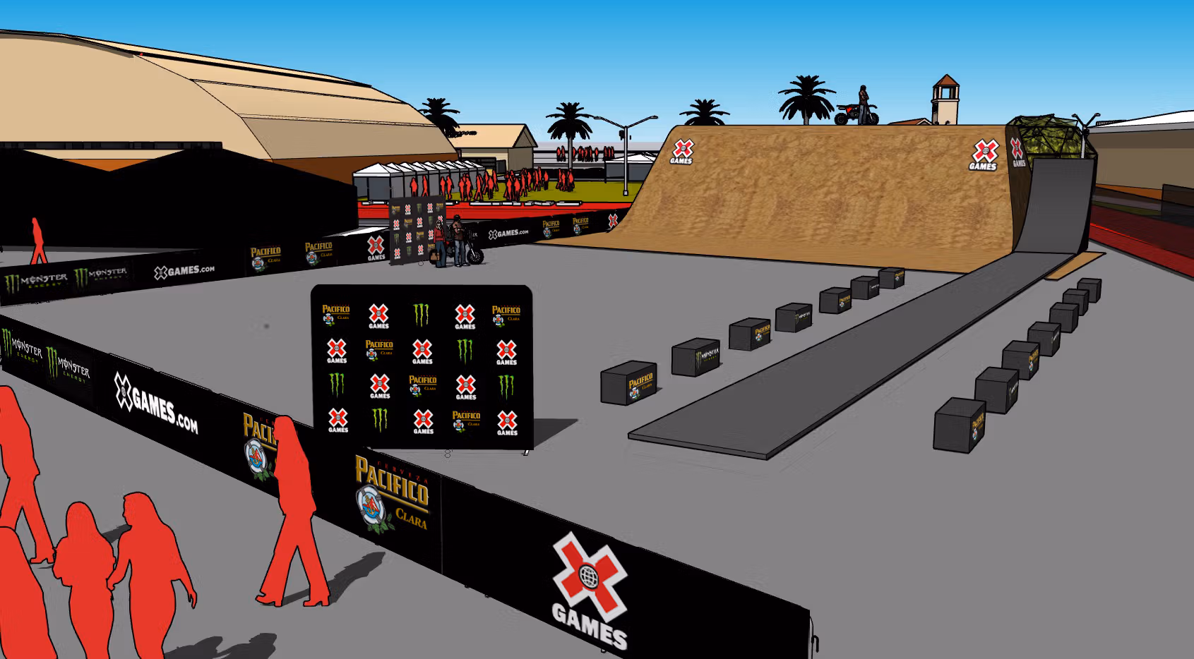 Moto X Quarterpipe High Air