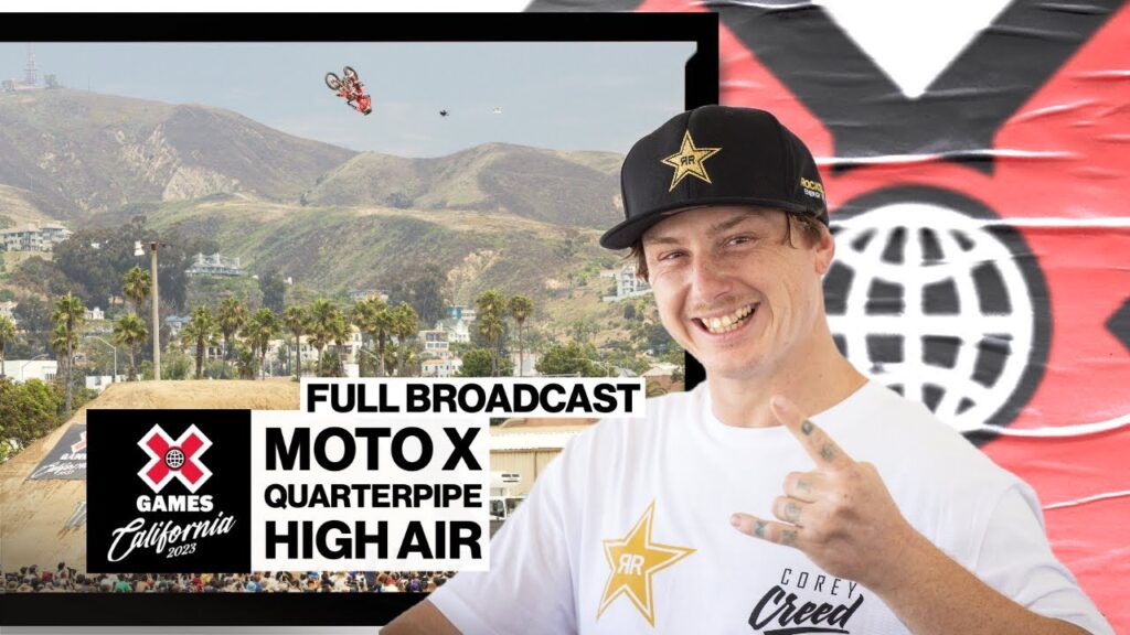 Moto X Quarterpipe High Air | California 2023