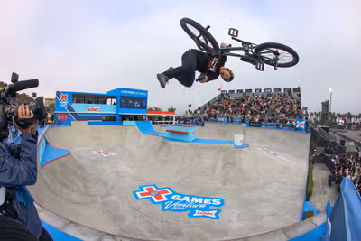 Men's BMX Park Final on the SONIC Park Course X Games Ventura 2024