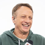 Headshot of athlete Tony Hawk