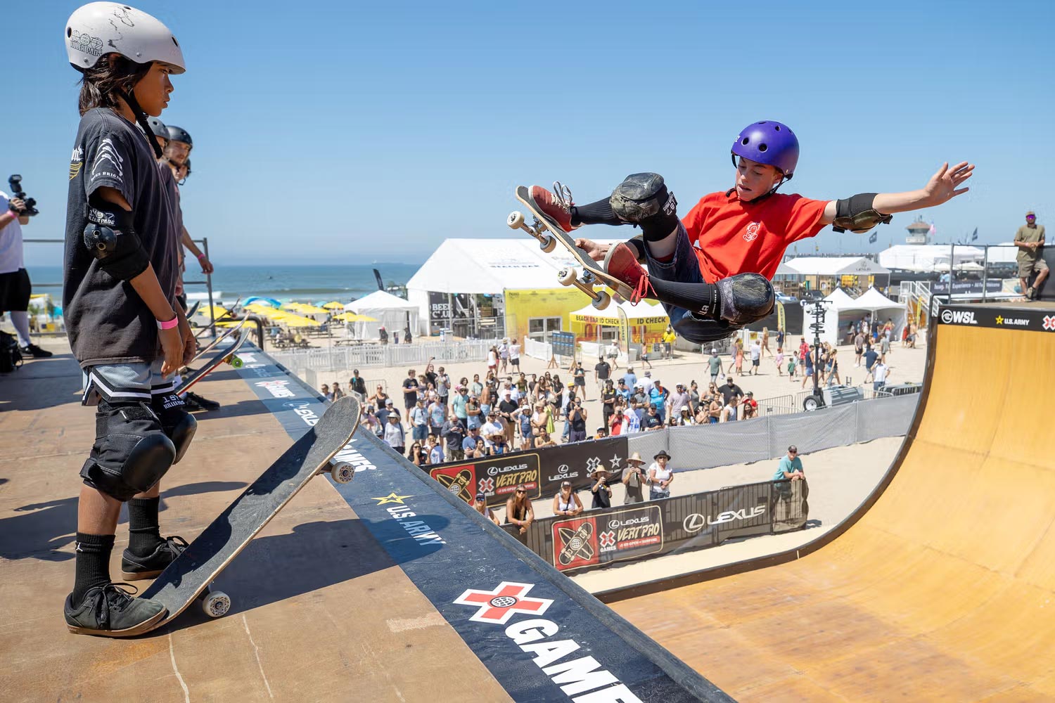 X Games Returns to the Beach with the Lexus X Games Vert Pro at the US Open of Surfing