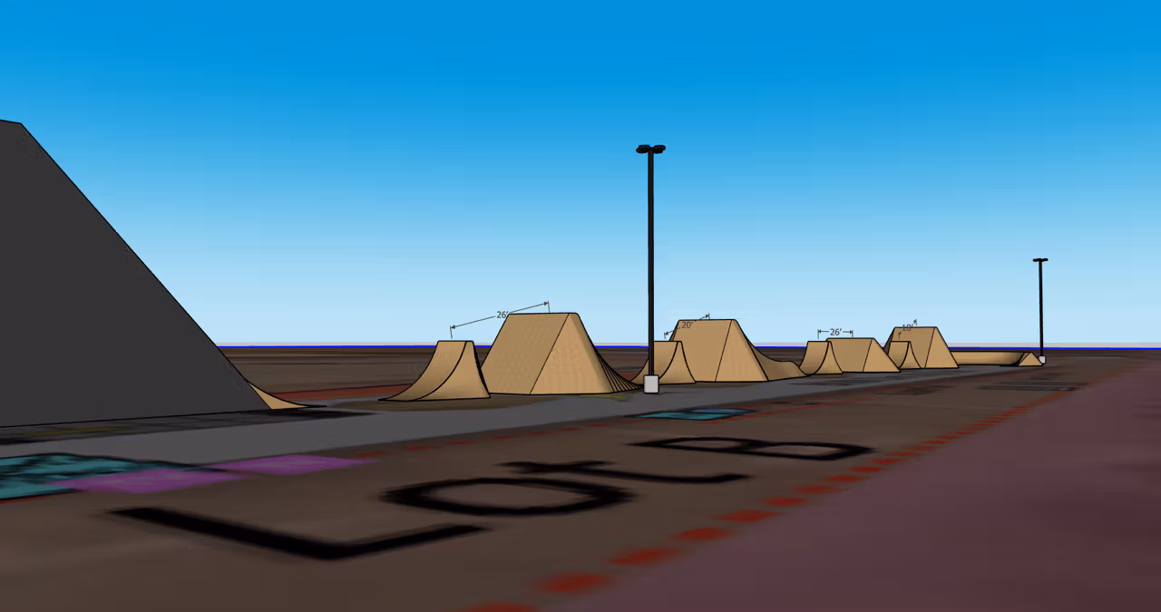 bmx dirt course