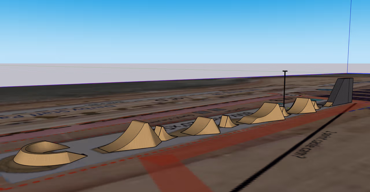 bmx dirt course