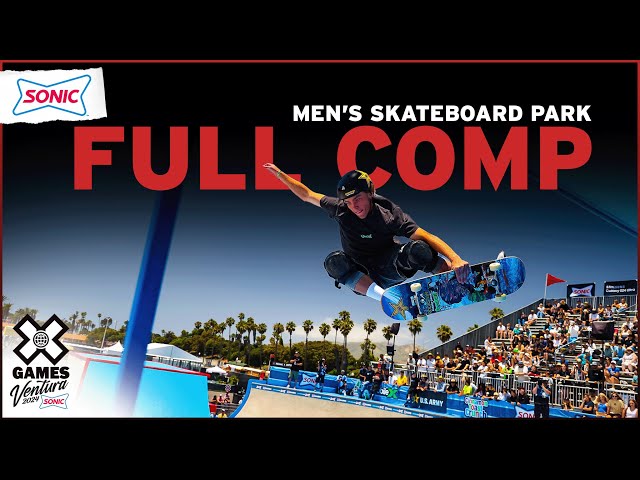 Men&#8217;s Skateboard Park Elimination on the SONIC Park Course | Ventura 2024