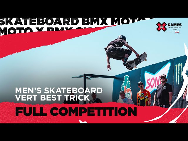 Men&#8217;s Skateboard Vert Best Trick | Salt Lake City 2025