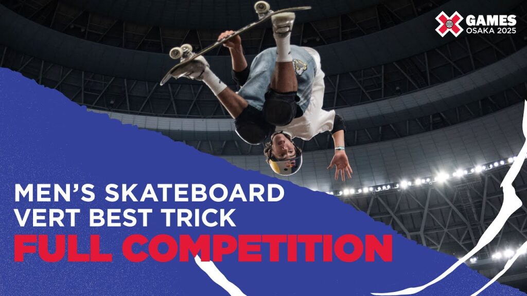Men&#8217;s Skateboard Vert Best Trick | Osaka 2025