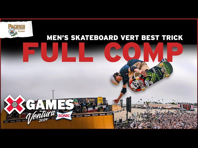 Pacifico Men&#8217;s Skateboard Vert Best Trick | Ventura 2024