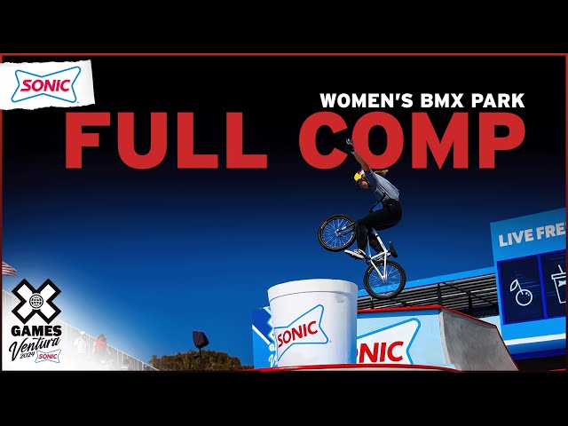 Women&#8217;s BMX Park Final on the SONIC Park Course | Ventura 2024
