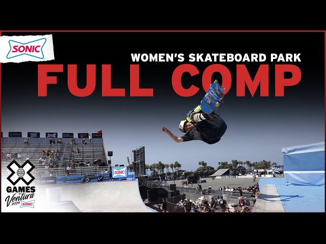 Women&#8217;s Skateboard Park Elimination on the SONIC Park Course | Ventura 2024
