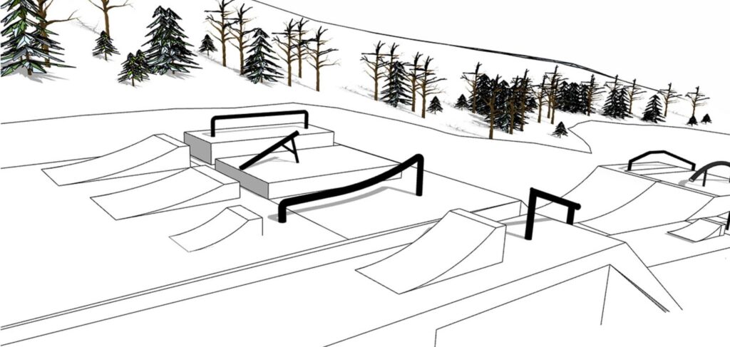 aspen rail pad course map