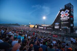 X Games Austin Big Ramp Setup