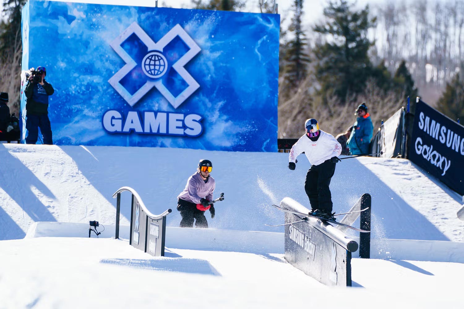 Tess Ledeux competing at X Games Aspen 2024