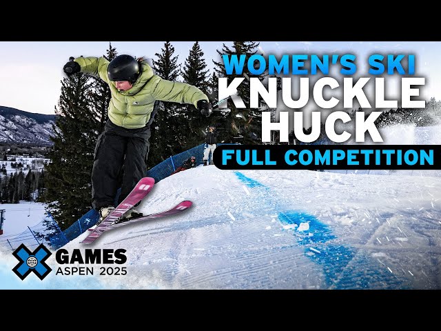Women’s Ski Knuckle Huck: FULL COMPETITION | X Games Aspen 2025