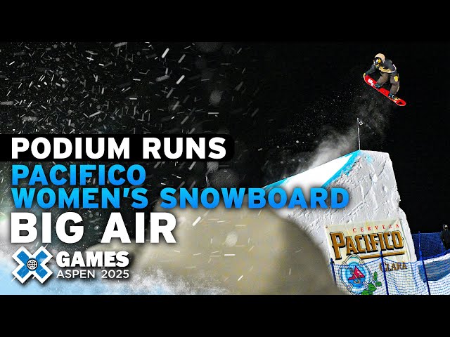 Pacifico Women’s Snowboard Big Air: Top 3 Medal Runs | X Games Aspen 2025