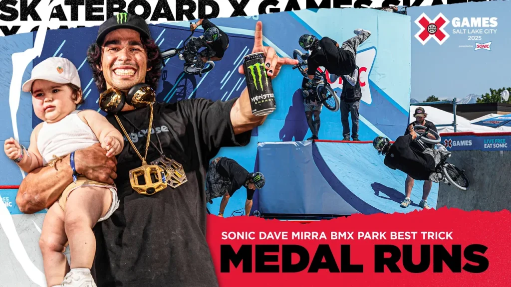 Dave Mirra BMX Park Best Trick Medal Runs | Salt Lake City 2025