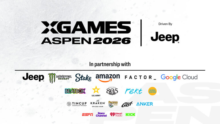 X Games Aspen 2026 Driven by Jeep - Full Partner List