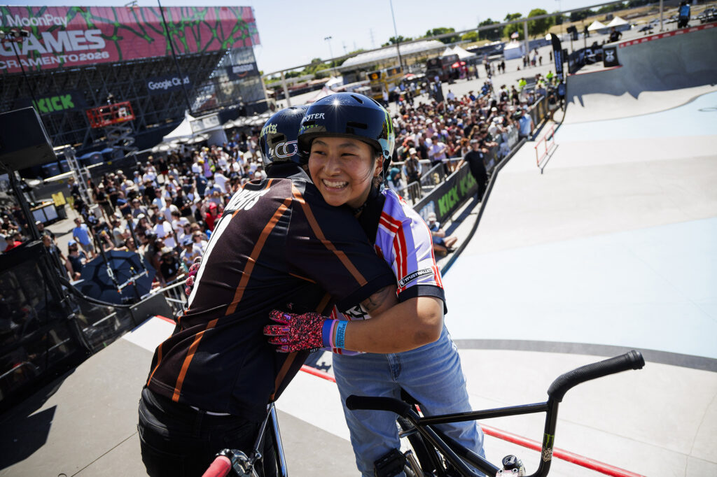 Miharu Ozawa, Women’s BMX Park Final gold medalist, MoonPay X Games Sacramento 2026. Photo Credit: Zielinski/X Games