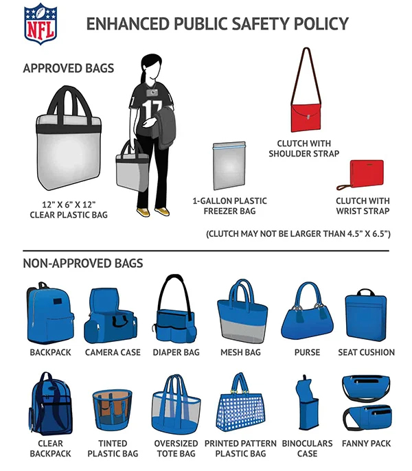 Superdome Bag Policy