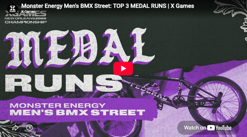 Monster Energy Men’s BMX Street: TOP 3 MEDAL RUNS | X Games