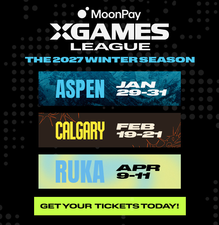 MoonPay X Games League 2027 Season